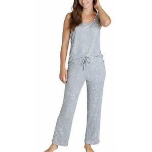 Eddie Bauer Gray Constellation Lightweight Pajama Set Size Medium